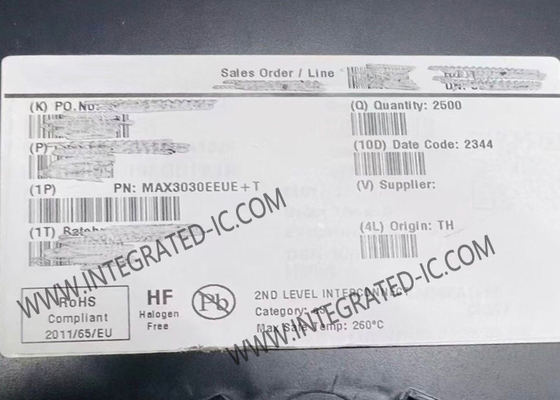 MAX3030EEUE Ολοκληρωμένο Κύκλωμα Chip Τετραπλοί Πομποί RS-422 3.3V Διεπαφή RS-422 IC