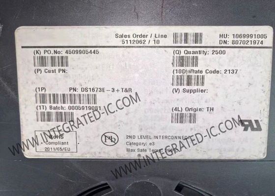 DS1673E-3 Ολοκληρωμένο Κύκλωμα Chip Ρολογιού Πραγματικού Χρόνου Ελεγκτής Φορητού Συστήματος TSSOP-20