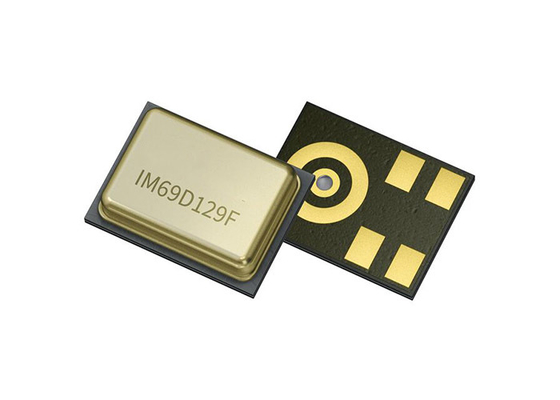 Αισθητήρας IC IM69D129FV01 Ψηφιακό PDM XENSIV™ MEMS Μικρόφωνο Εξαιρετικά Χαμηλής Ισχύος