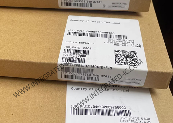 UJA1169ATK Ολοκληρωμένο Κύκλωμα Chip System Basis Chip VFDFN20 IC Διεπαφής CAN