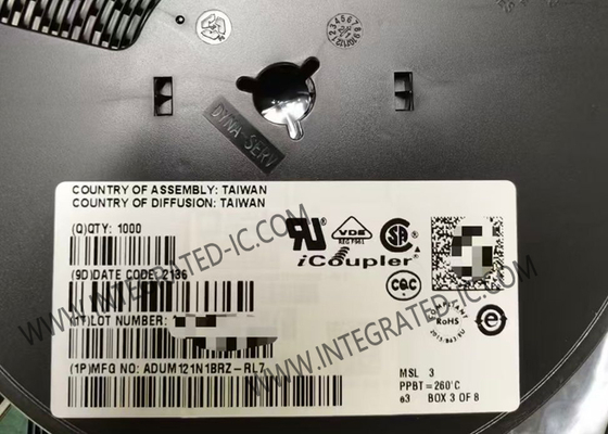 Ολοκληρωμένο Κύκλωμα Chip ADUM121N1BRZ 3.0 kVrms Διπλού Καναλιού Ψηφιακοί Απομονωτές
