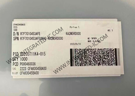 R7F7010453AFE Μικροελεγκτής MCU RH850/F1 σειράς MCU LQFP100 ενσωματωμένοι μικροελεγκτές