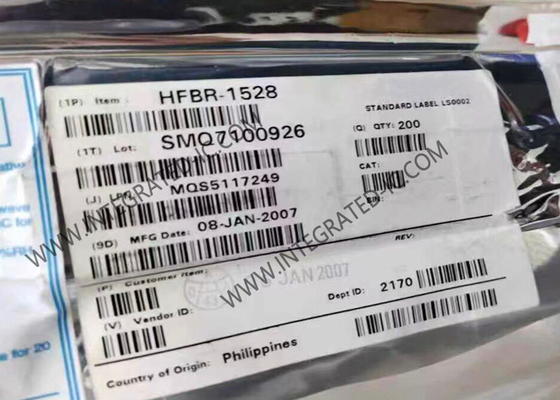 Ολοκληρωμένο Κύκλωμα HFBR-1528 Πομπού Ευέλικτης Οπτικής Ίνας Versatile Link για POF 1 mm