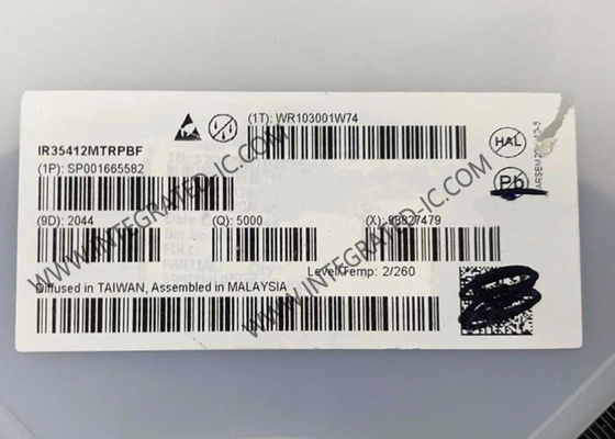 IR35412MTRPBF Ολοκληρωμένο Κύκλωμα Chip Gate Drivers Multi Phase Controller 40-QFN IMVP8