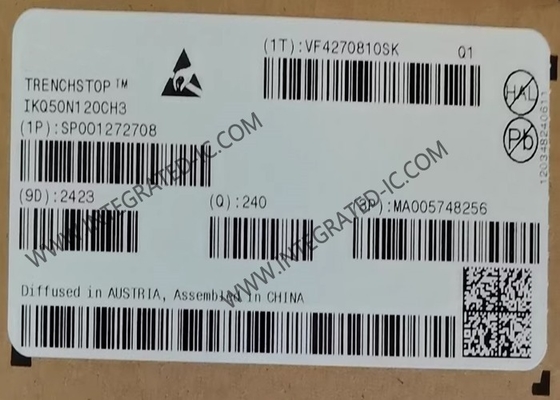 IKQ50N120CH3 Τσιπ ολοκληρωμένου κυκλώματος 1200V 50A IGBT Τρανζίστορες PG-TO247-3 IGBT Διακριτές