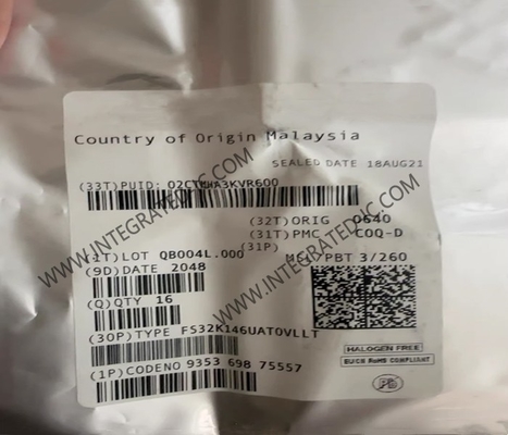 FS32K146UAT0VLLT Μικροελεγκτής MCU 112MHz 32Bit Μονοπύρηνος Μικροελεγκτής LQFP100