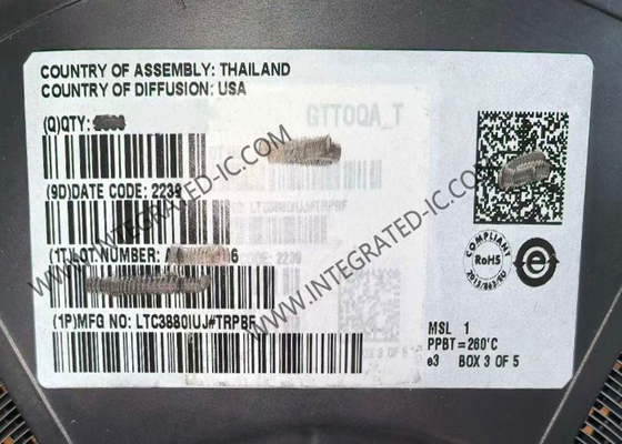 Ολοκληρωμένο Κύκλωμα LTC3880IUJ, Διπλής Εξόδου, Πολυφασικός Ελεγκτής Step-Down DC/DC