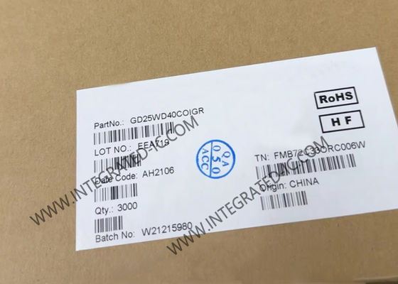 GD25WD40COIGR Μνήμη IC Chip 4Mbit SPI NOR Flash Memory SOP8 Dual Serial Flash Memory