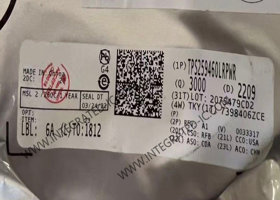 TPS259460LRPWR Integrated Circuit Chip eFuse IC Ηλεκτρονική ασφάλεια 5.5A Ελεγκτές θερμής ανταλλαγής