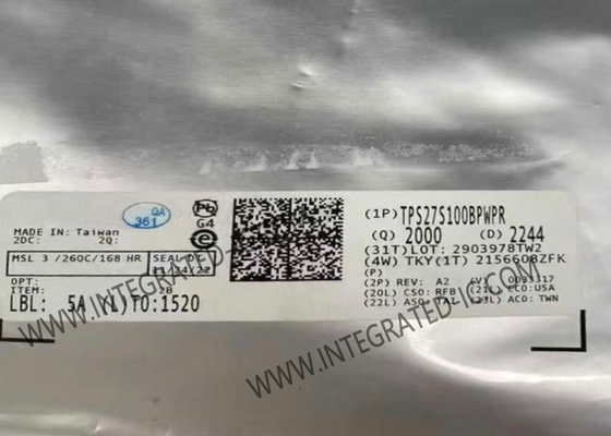 TPS27S100BPWPR Ολοκληρωμένο Κύκλωμα Chip 40V High Side Switch HTSSOP14 Διακόπτες Ισχύος