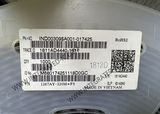 1267AY-220M=P3 Ολοκληρωμένο Κύκλωμα Chip Wire Wound Ferrite Inductor 2.3A Σταθερά Επαγωγικά Πηνία