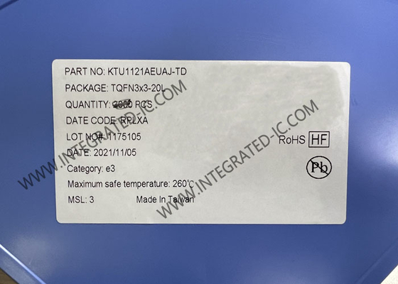 KTU1121AEUAJ-TD Ολοκληρωμένο Κύκλωμα Chip Προστασίας Θύρας USB Type-C για Ακίδες CC και SBU