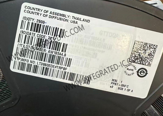 LT3980EDE Τσιπ ολοκληρωμένου κυκλώματος 2.4MHz ρυθμιστής διακόπτη βήματος προς τα κάτω με 85μA ακινητό ρεύμα