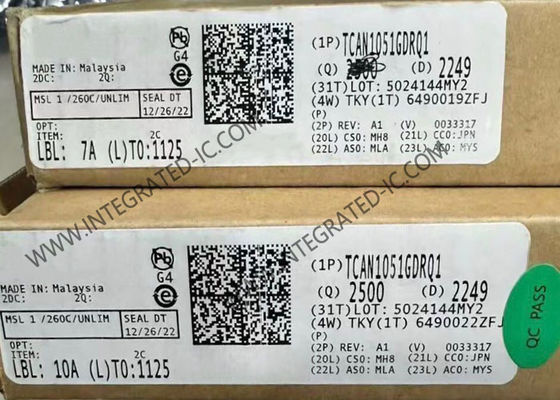 Τσιπ ολοκληρωμένου κυκλώματος TCAN1051GDRQ1 5-Mbps Transceiver CAN αυτοκινήτου