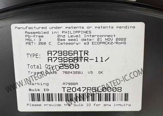 A7986ATR Ολοκληρωμένο Κύκλωμα Chip 3A Step Down Switching Regulator HSOP8 Buck Regulator