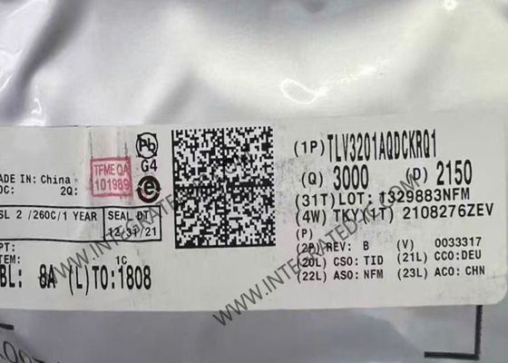 TLV3201AQDCKRQ1 Τσιπ ολοκληρωμένου κυκλώματος αυτοκινήτου με υψηλή ταχύτητα 40 ns χαμηλή κατανάλωση ισχύος 40 μA και χαμηλή τάση αντιστάθμισης 1 mV