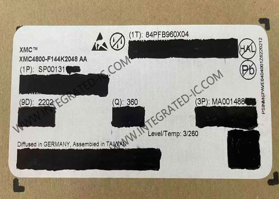 Τριανταδυάμπιτο τσιπ ολοκληρωμένου κυκλώματος τσιπ 144LQFP μικροελεγκτών μικροελεγκτών MCU XMC4800-F144K2048 AA
