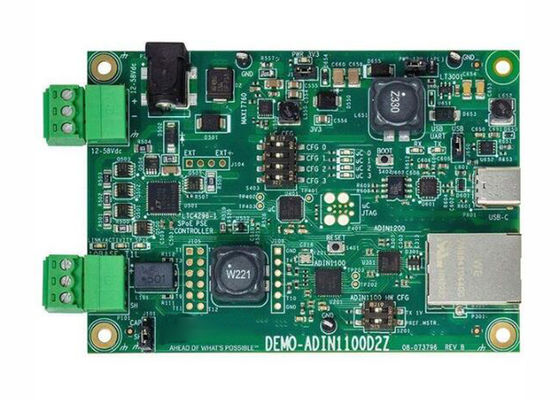 DEMO-ADIN1100D2Z Ενσωματωμένες Λύσεις Πίνακας Μετατροπέα Μέσων Ethernet Πίνακας Αξιολόγησης