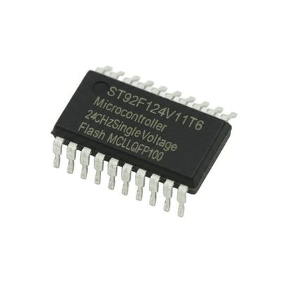Μικροελεγκτής ST92F124V1T6 MCU 8-Bit 24MHz Single Voltage Flash MCU σε πακέτο LQFP100
