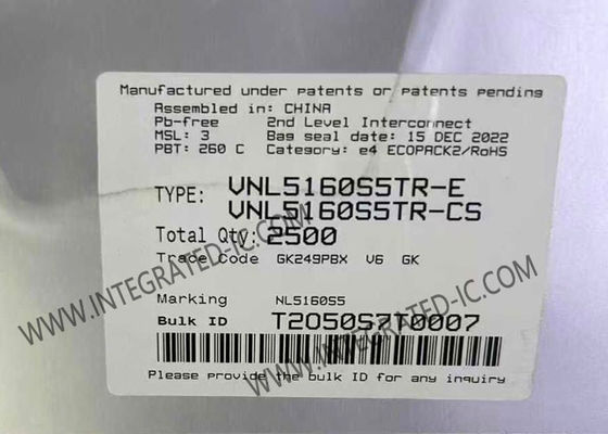 VNL5160S5TR Ολοκληρωμένο Κύκλωμα Chip N-Channel 3.5A Low-Side Driver με 36V Max Πλήρως Προστατευμένο