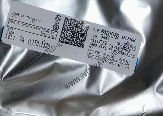 OPA4316IPWR Integrated Circuit Chip 10MHz Quad RRIO Επιχειρησιακός ενισχυτής TSSOP-14