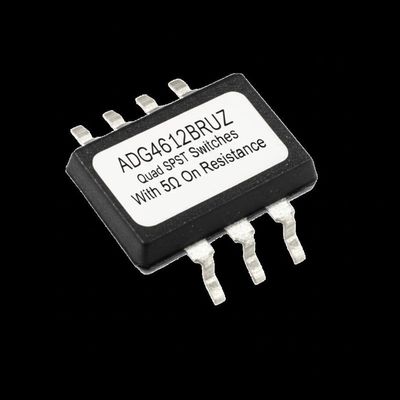 ADG4612BRUZ Integrated Circuit Chip with 5Ω On Resistance 4 Channel Quad SPST Switch for 3V to 12V Supply Voltage