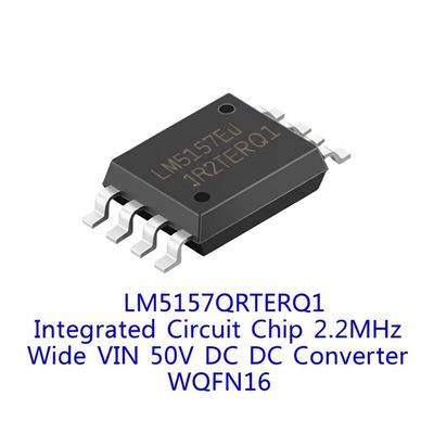 Συμπληρωματικό κύκλωμα LM5157QRTERQ1 2.2MHz Wide VIN 50V DC DC μετατροπέας WQFN16