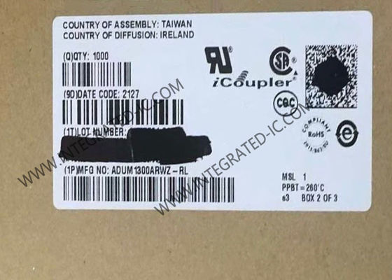 ADUM1300ARWZ Integrated Circuit Chip Digital Isolator με 2500Vrms Isolation Triple Channel και ταχύτητα δεδομένων 1 Mb/s στο πακέτο SOIC16