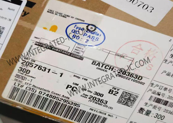 2057631-1 Κάλυμμα Ορθογώνιου CFP Δοχείου που Σφραγίζει, Συγκρότημα, Κάλυμμα Σκόνης για Δοχεία CFP