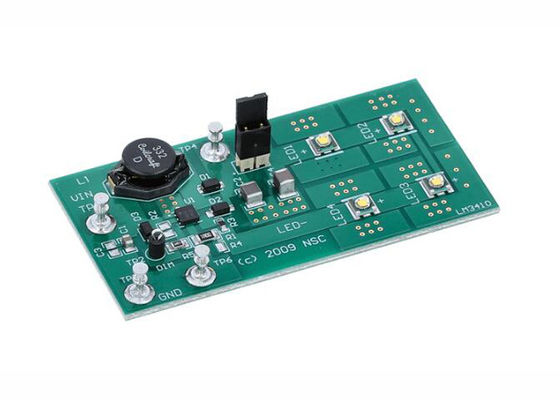 LM3410XBSTOVPEV Ενσωματωμένες Λύσεις 190mA LM3410X Πίνακας Αξιολόγησης Οδηγού LED Boost