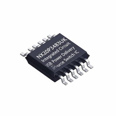 NX20P3483UK Ολοκληρωμένο Κύκλωμα Chip USB Power Delivery IC με USB-C 3.0 3.4A Λειτουργικό Ρεύμα και 2.7V έως 5.5V Τάση Λειτουργίας