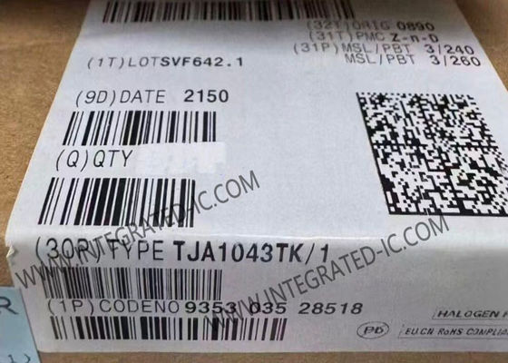 TJA1043TK Ολοκληρωμένο Κύκλωμα Chip 5Mbps Πομποδέκτης CAN Υψηλής Ταχύτητας με Πακέτο HVSON14 και Συμμόρφωση ISO 11898-2:2003