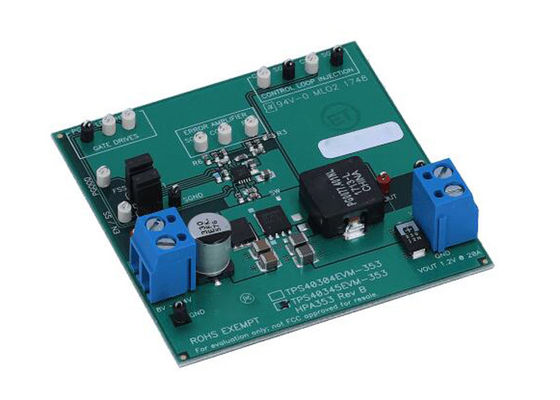 TPS40345EVM-353 Embedded Solutions Ενσωματωμένη λύση TPS40345 Αξιολόγηση συγχρονισμένου ελεγκτή Buck