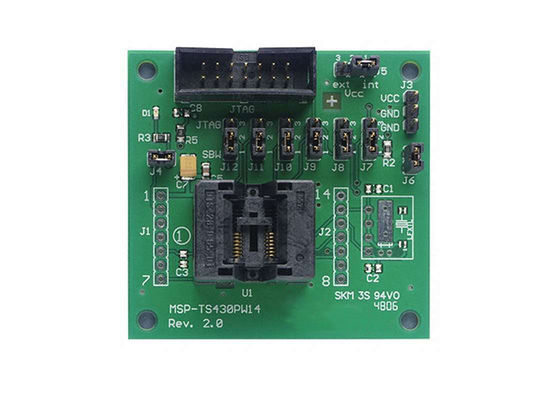 MSP-TS430PW14 Ενσωματωμένες Λύσεις Stand-Alone MSP430 Target-Socket Πλακέτα Ανάπτυξης