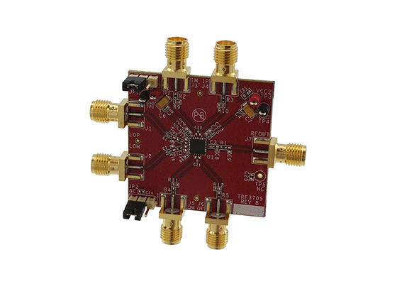 Ενσωματωμένες λύσεις TRF3705EVM 300MHz έως 4GHz Πίνακας Αξιολόγησης Διαμορφωτή RF