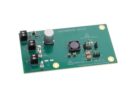 LM5168PEVM Ενσωματωμένες Λύσεις 300mA 115V DC/DC Buck Regulator Πίνακας Αξιολόγησης