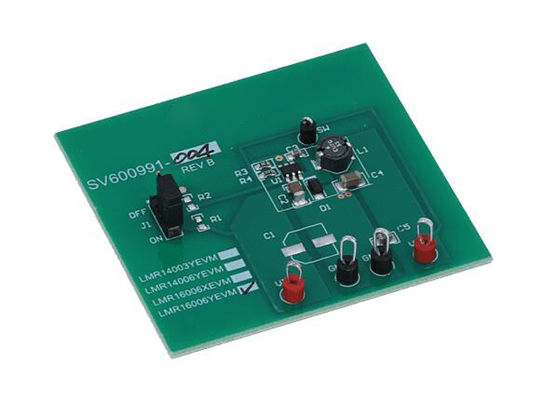 LMR16006YEVM Ενσωματωμένες Λύσεις Αξιολόγησης Μονάδας LMR16006 600mA Step Down Regulator