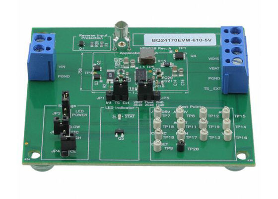 BQ24170EVM-610-5V Embedded Solutions 1-3 Cell 4A Synchronous Buck Battery Charger Evaluation Module