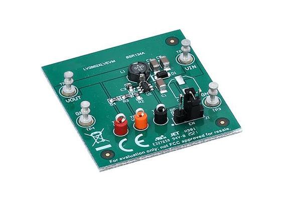 LV2862XLVEVM Πίνακας Αξιολόγησης Ενσωματωμένων Λύσεων 600mA Buck Converter Μονάδα Αξιολόγησης