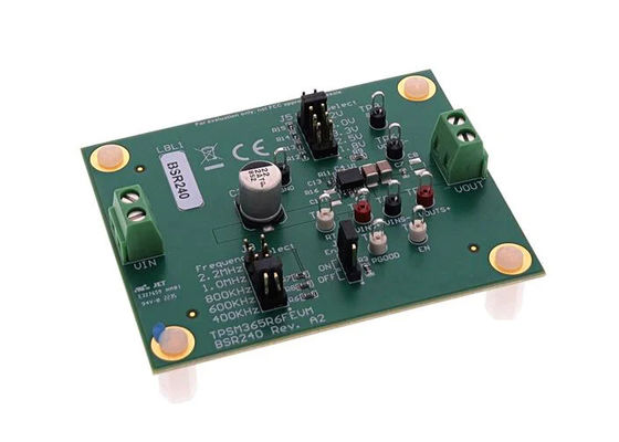 TPSM365R6FEVM Ενσωματωμένες Λύσεις 600mA Σύγχρονος Step-Down DC/DC Converter Πίνακας Αξιολόγησης