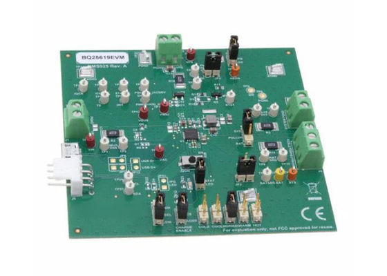 Ενσωματωμένη μονάδα αξιολόγησης λύσεων BQ25619EVM 1.5A Μονοκυψελικός φορτιστής μπαταρίας Buck