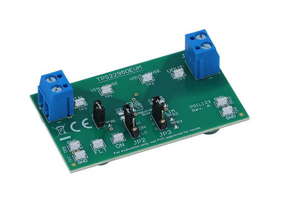 TPS22950EVM Ενσωματωμένες Λύσεις Μονάδα Αξιολόγησης Διακόπτη Φόρτισης Power Distribution Switch