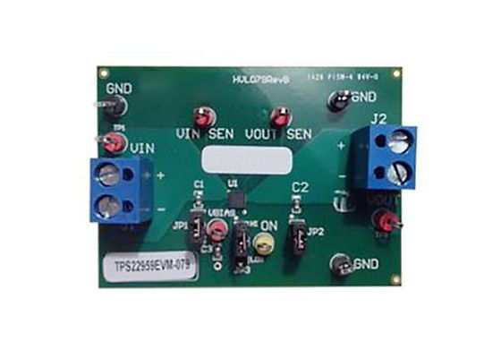 Ενσωματωμένη πλακέτα αξιολόγησης λύσεων TPS22959EVM-079 για τον διακόπτη φόρτισης TPS22959