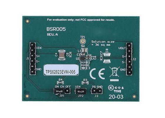 TPS62823EVM-005 Ενσωματωμένες λύσεις Step Down Converter TPS62823 DCS-Control Evaluation Module