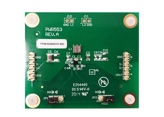 TPS630240EVM-553 Ενσωματωμένες λύσεις 3.3V 1.5A Buck Boost Regulator Evaluation Module