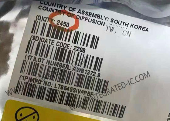 LT8645SIV Συγχρονισμένο κύκλωμα Chip Step Down Silent Switcher 2 Buck Ρυθμιστής