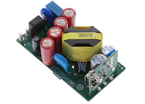 EVLVIPGAN50PD Ενσωματωμένες λύσεις VIPerGaN Διοικητικό συμβούλιο αξιολόγησης παροχής ισχύος USB τύπου-C