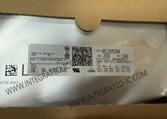 AMC1305M25DWR Ενισχυμένο Απομονωμένο Διαμορφωτή Delta Sigma Ολοκληρωμένο Κύκλωμα Chip με Ανάλυση 16-bit και Ρυθμό Δειγματοληψίας 78k