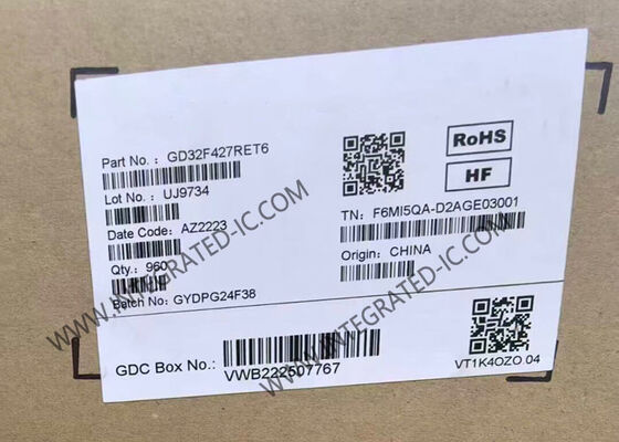 GD32F427RET6 Μικροελεγκτής MCU Μονής Ακρίβειας 32-Bit 200MHz 2.6V έως 3.6V Μικροελεγκτής