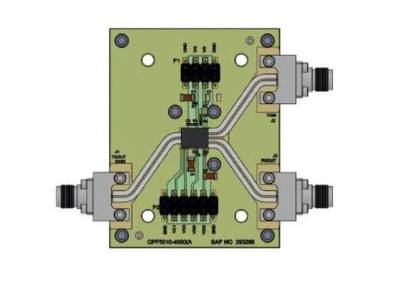 QPF5005EVB1 Ενσωματωμένες Λύσεις Πίνακας Αξιολόγησης Μονάδας Front End X-Band QPF5005